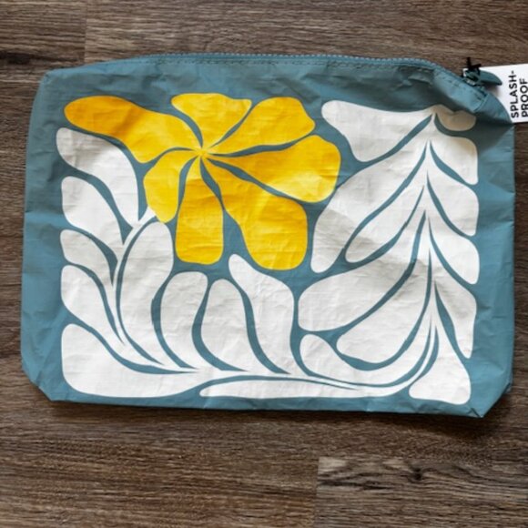 NWT Aloha Collection Sandstone/Tide Swish Mid Pouch - Picture 5 of 6